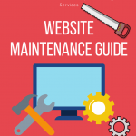 website management and maintenance banner