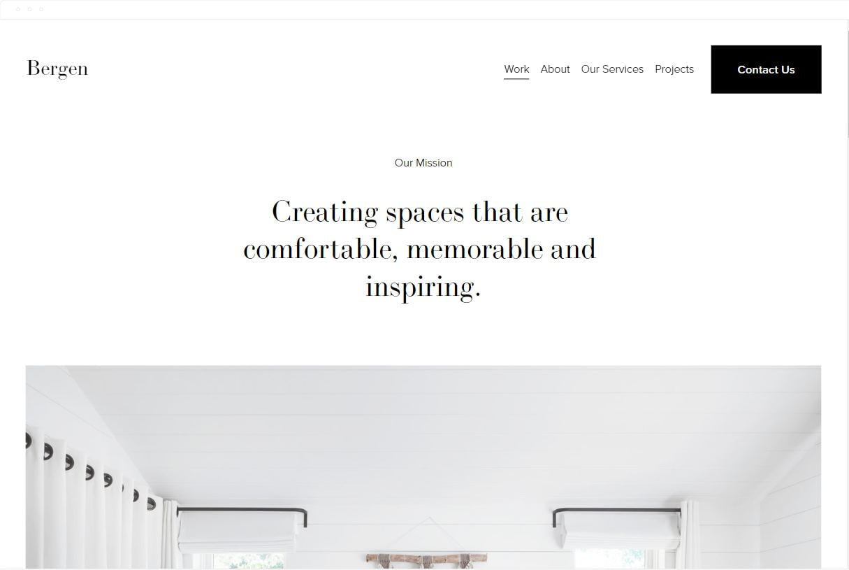 squarespace interface